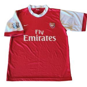 ARSENAL FOOTBALL SHIRT SOCCER JERSEY NIKE XL Fly Emirates Barclay Premier League